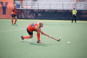 Roos Weers is one half of a dangerous tandem for Syracuse that is pushing the Orange toward another deep playoff run. Lies Lagerweij is her roommate. The two used to play against each other. 