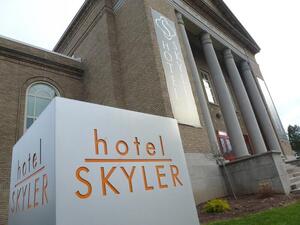 In November, SU announced that the Sheraton Syracuse University Hotel & Conference Center would be converted into student housing for the fall 2024 semester. Hotel Skyler was purchased to keep a hotel close to SU property.